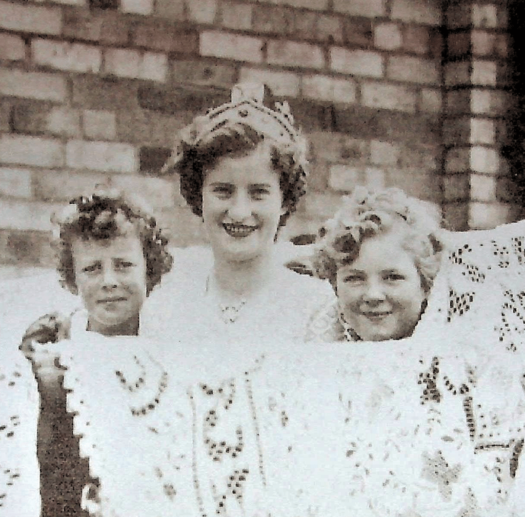 Alice Auld, Darvel Lace Queen in 1950