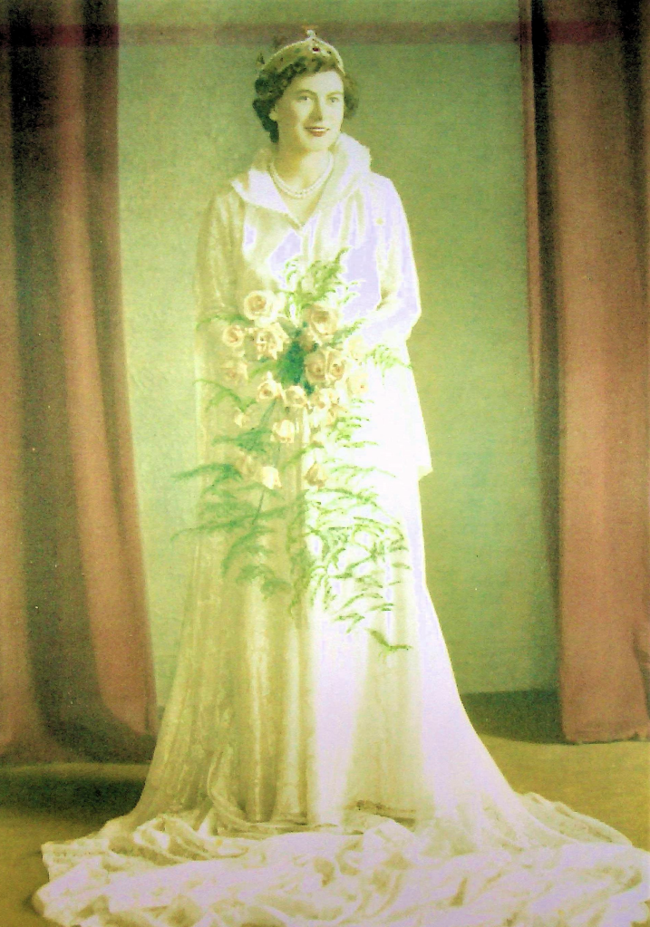 Mary Wilson, Darvel Lace Queen in 1951